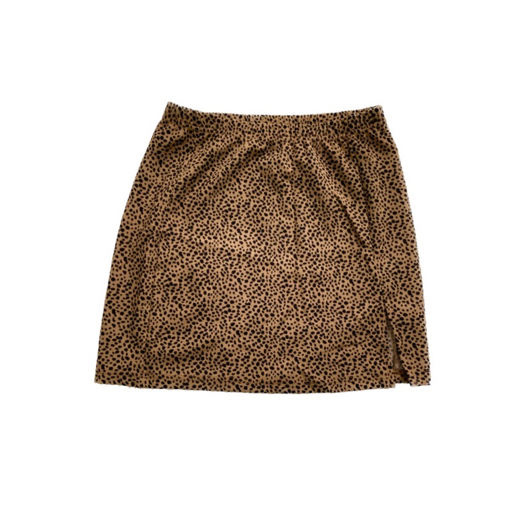 Shein Cheetah Mini Skirt